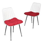 Chaises en métal métallique des années 1960 par flamingo, pays - bas Chaises en métal métallique des années 1960 par flamingo, pays - bas
