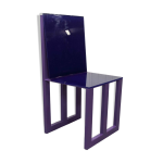 Chaise en mtal et plexiglass cration unique
