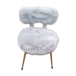 Chaise  moumoute  pelfran