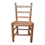 Chaise paille de style provenal camarguais