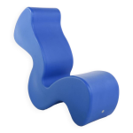 Chaise phantom bleue par verner panton Chaise phantom bleue par verner panton