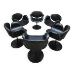 Chaises pivotantes 'little tulip' en design n�erlandais vintage par pierre paulin pour artifort