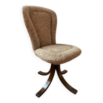 Chaise pivotante pied tulipe années 70 Chaise pivotante pied tulipe années 70