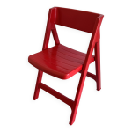 Chaise pizzicato design flair rouge