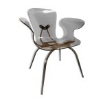 Chaise plexiglas design