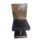 Chaise en plexiglas fum