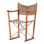Chaise pliante des annes 1970 par peter karpf pour tripp trapp skagerak, danemark