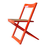 Chaise pliante cann�e, 1960