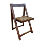 Chaise pliante canne