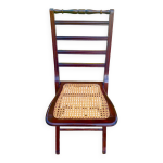 Chaise pliante canne