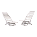 Chaises pliantes fanini fain ascoli piceno maratea, années 1970, italie Chaises pliantes fanini fain ascoli piceno maratea, années 1970, italie