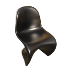 Chaise  s  pr� production de verner panton 1957