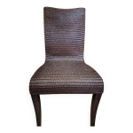 Chaise en rotin tress�  melissa  par vincent sheppard