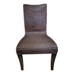 Chaise en rotin tress�  melissa  par vincent sheppard