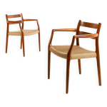 Chaise de salle  manger modle 67 par niels mller pour jl mller