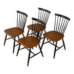 Chaises de salle � manger des ann�es 1960 par sven erik fryklund