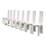 Chaises de salle à manger des années 1980 par pietro costantini pour ello, italie Chaises de salle à manger des années 1980 par pietro costantini pour ello, italie