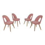 Chaises de salle  manger par antonn ?uman pour tatra, annes 1960, set de 4