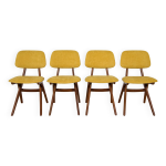 Chaises de salle à manger mid - century en teck par louis van teefelen pour wébé, pays - bas, 1950s, ... Chaises de salle à manger mid - century en teck par louis van teefelen pour wébé, pays - bas, 1950s, ...