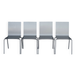 Chaises de salle  manger minimalistes slim shell par arik levy pour ligne roset, annes 2000