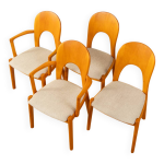 Chaises de salle à manger morten par niels koefoed pour koefoed's hornslet (lot de 4, années 1960) Chaises de salle à manger morten par niels koefoed pour koefoed's hornslet (lot de 4, années 1960)