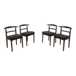 Chaises de salle  manger en palissandre par helge sibast & brge rammerskov, danemark, 1960s, set de ...