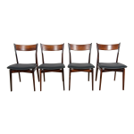 Chaises de salle à manger en palissandre du milieu du siècle par h. p. hansen pour randers møbelfabrik, ... Chaises de salle à manger en palissandre du milieu du siècle par h. p. hansen pour randers møbelfabrik, ...