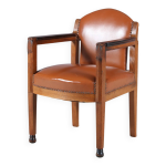 Chaise de style amsterdamse school des années 1920 par paul bromberg pour 't woonhuys, amst Chaise de style amsterdamse school des années 1920 par paul bromberg pour 't woonhuys, amst