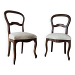 Chaise style louis philippe