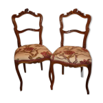 Chaises style louis xv