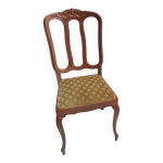 Chaises de style louis xv assise fleurs de lys
