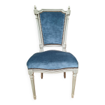 Chaise tapisse style louis xvi
