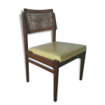 Chaise en de teck et en rotin 70 Chaise en de teck et en rotin 70