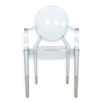 Chaise transparente louis ghost de chez kartell Chaise transparente louis ghost de chez kartell