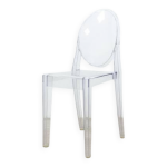 Chaise transparente victoria ghost de chez kartell Chaise transparente victoria ghost de chez kartell
