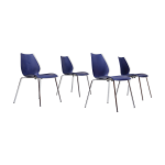 Chaises de vico magistretti pour kartell, ann�es 1980