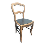 Chaise vintage bois louis philippe revisite