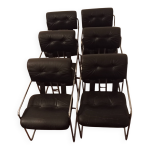 Chaises vintages design i4 mariani par guido faleschini 1970