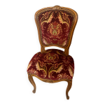 Chaise voltaire style louis 16