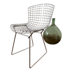 Chaise wire harry bertoia chrome vintage
