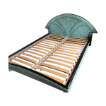 Chambre  coucher adulte complte vert d'eau laqu