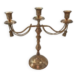 Chandelier ancien en m�tal avec 3 bras