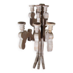 Chandelier en bois