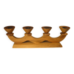 Chandelier en bois, artisanat vintage Chandelier en bois, artisanat vintage