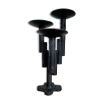 Chandelier brutaliste annes 70