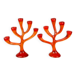 Chandeliers corail vintage, 1970