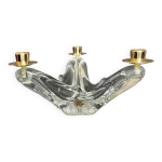 Chandelier en cristal 3 branches schneider