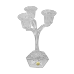 Chandelier en cristal d'arques 3 branches