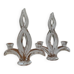 Chandeliers cristal vannes ann�es 60