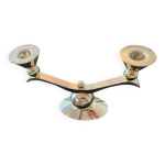 Chandelier design italien dor